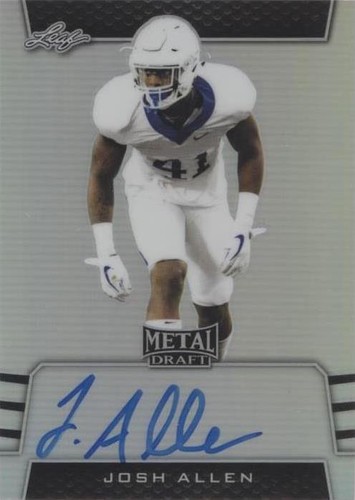 2019 Leaf Metal Draft Josh Hines-Allen #BA-JA1