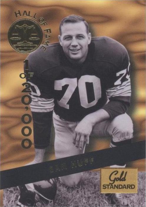 1994 Signature Rookies Gold Standard Sam Huff #HOF14