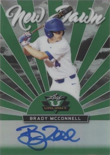 2019 Leaf Valiant - Brady McConnell #ND-BM2