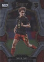 2022-23 Panini Select FIFA Wout Faes #109