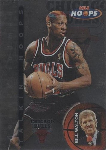 DENNIS RODMAN 1997-98 Skybox NBA Hoops LEAGUE LEADER #2