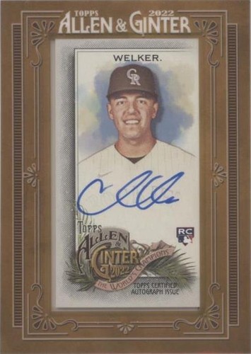 2022 Topps Allen & Ginter - Colton Welker #MA-CW