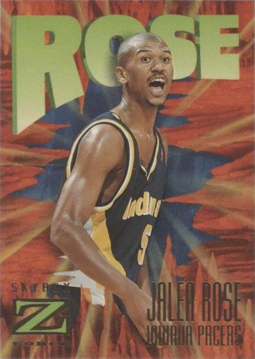 Skybox Z Force 1996-97 - Jalen Rose #112