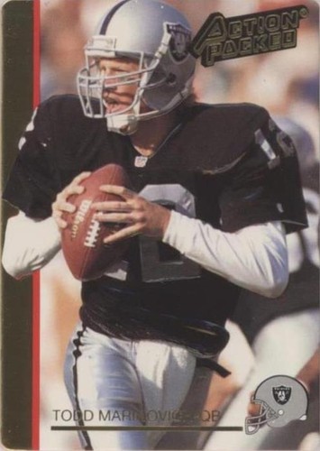 1992 Action Packed Todd Marinovich #123