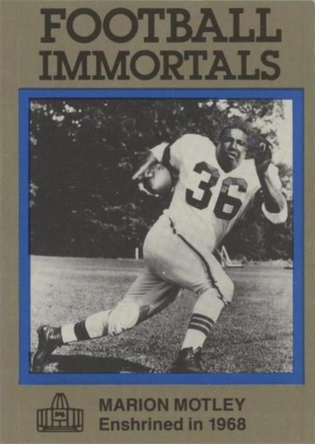 1985-88 Football Immortals Marion Motley #87