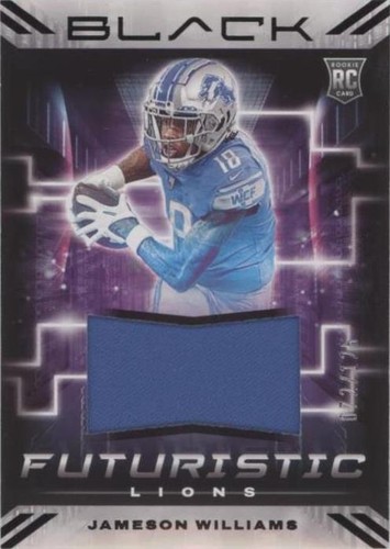2022 Panini Black Jameson Williams #FUT-JWI