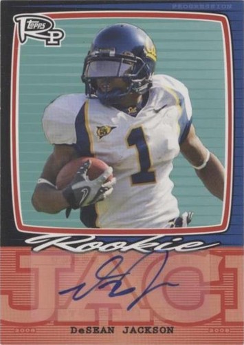 2008 Topps Rookie Progression DeSean Jackson #PSS-DJ