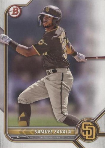 2022 Bowman Draft - Samuel Zavala #BD-98