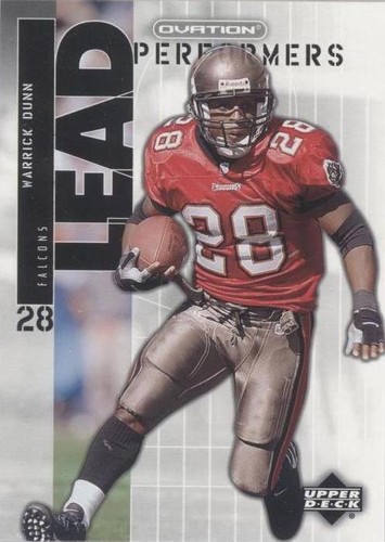 2002 Upper Deck Ovation Warrick Dunn #LP-2