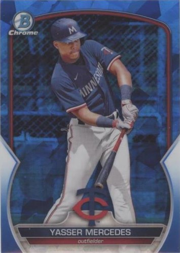 2023 Bowman Sapphire Edition - Yasser Mercedes #BCP-99