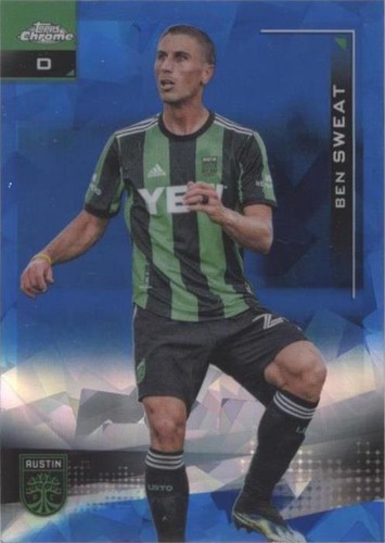 2021 Topps Chrome MLS Sapphire Edition Ben Sweat #117