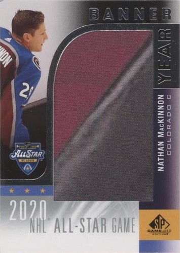 2020-21 Upper Deck SP Game Used - Nathan MacKinnon #AS20-NM