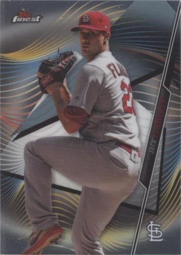 2020 Topps Finest - Jack Flaherty #124