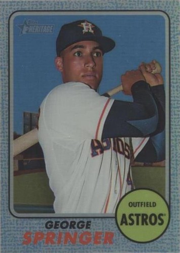 2017 Topps Heritage - George Springer #THC-432