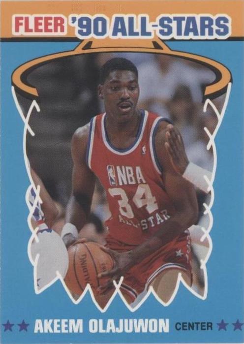 Fleer 1990-91 - Hakeem Olajuwon #3