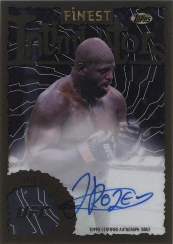 2024 Topps Finest UFC - Jairzinho Rozenstruik #IA-JRK