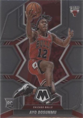 AYO DOSUNMU Mosaic Silver Prizm ROOKIE 2021 #233 PSA 8 | eBay