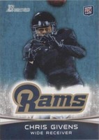 2012 Bowman Chris Givens #179