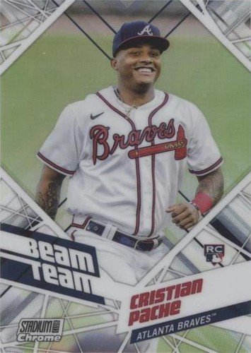 2021 Topps Stadium Club Chrome - Cristian Pache #BTC-22
