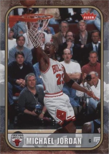 2007-08 Fleer Michael Jordan - Michael Jordan #77