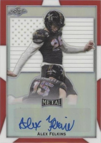 2019 Leaf Metal U.S. Army All-American Bowl Alex Felkins #BA-AF1