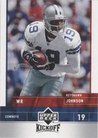2005 Upper Deck Kickoff Keyshawn Johnson #23