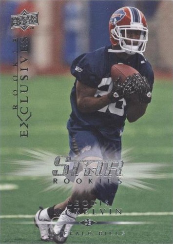 2008 Upper Deck Rookie Exclusives Leodis McKelvin #RE56