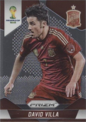 2014 Panini Prizm World Cup David Villa #178
