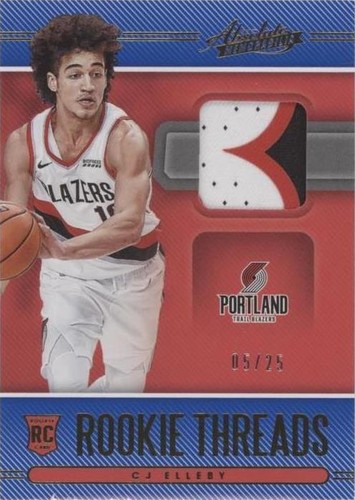 2020-21 Panini Absolute Memorabilia - CJ Elleby #RT-CJE