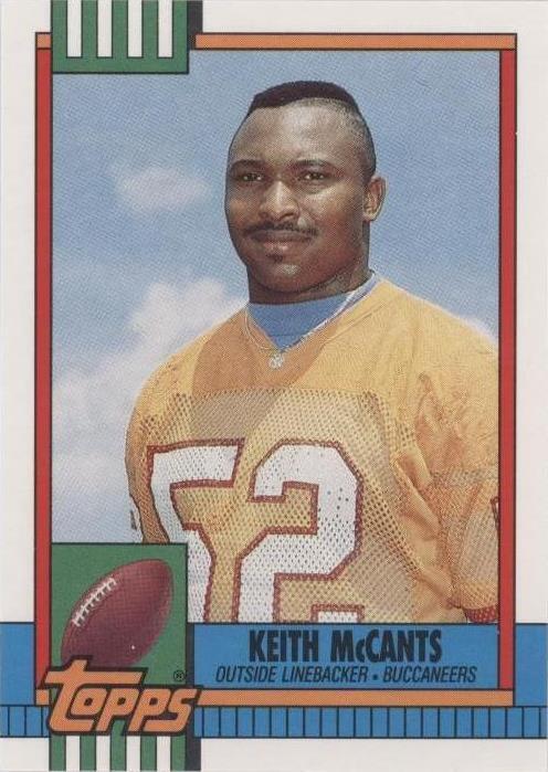 1990 Topps Traded Keith McCants #106T