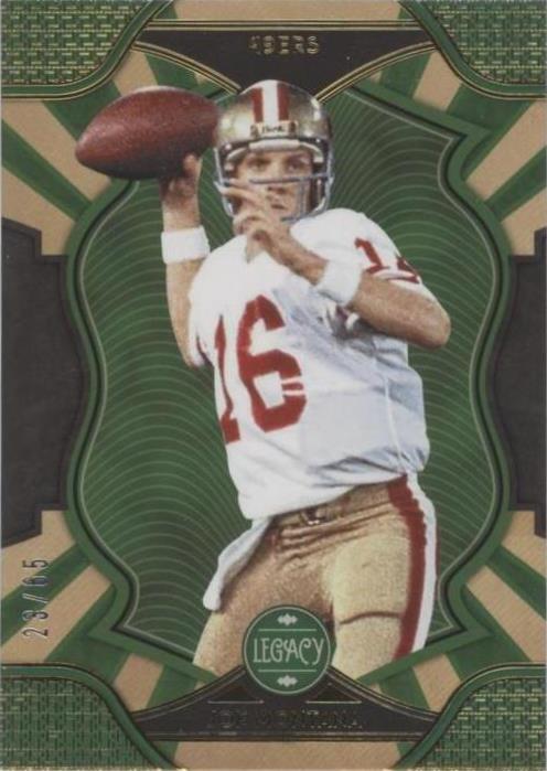2022 Panini Legacy Joe Montana #SDT-XVI
