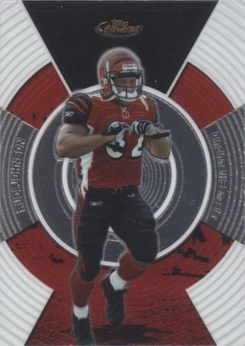 2005 Topps Finest Rudi Johnson #92