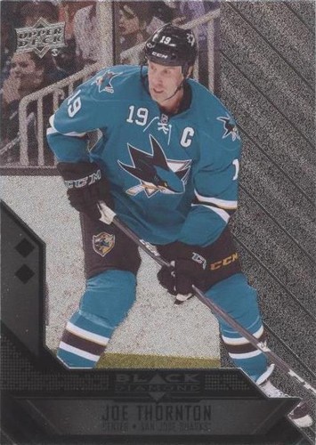 2014-15 Upper Deck Black Diamond - Joe Thornton #127