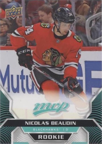 2020-21 Upper Deck MVP - Nicolas Beaudin #222
