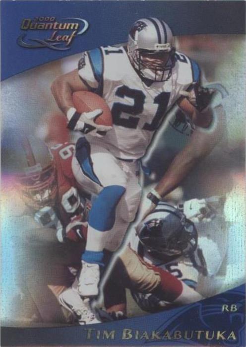 2000 Quantum Leaf Tim Biakabutuka #43