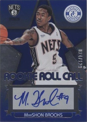 2012-13 Totally Certified - MarShon Brooks #14