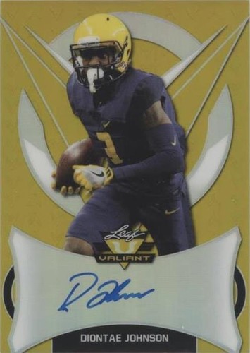 2019 Leaf Valiant Diontae Johnson #BA-DJ2