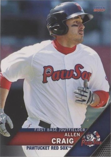 2017 Choice Pawtucket Red Sox - Allen Craig #08