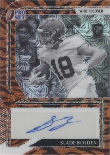 2022 Leaf Pro Set Metal Slade Bolden #BW-SB1