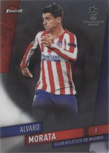 2019-20 Topps Finest UCL Alvaro Morata #98