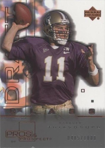 2001 Upper Deck Pros & Prospects Marques Tuiasosopo #99