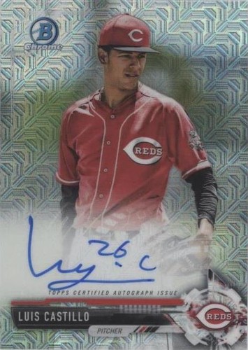 2017 Bowman - Luis Castillo #BMA-LC