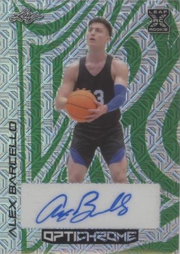 2022-23 Leaf Optichrome - Alex Barcello #BA-AB1