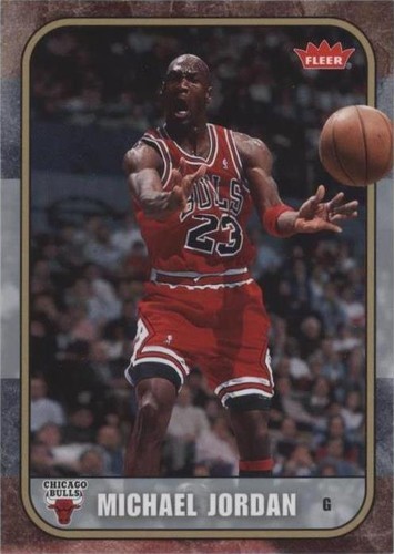 Michael Jordan 95-96 UD Jordan Collection Gold foil 24 Card