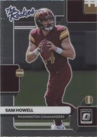 2022 Panini Donruss Optic Sam Howell #TR-5
