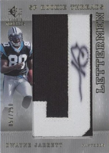 2007 SP Rookie Threads Dwayne Jarrett #151