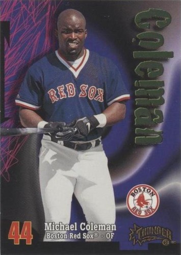 Michael Coleman 1998 Circa Thunder Card #232 Boston Red Sox | eBay