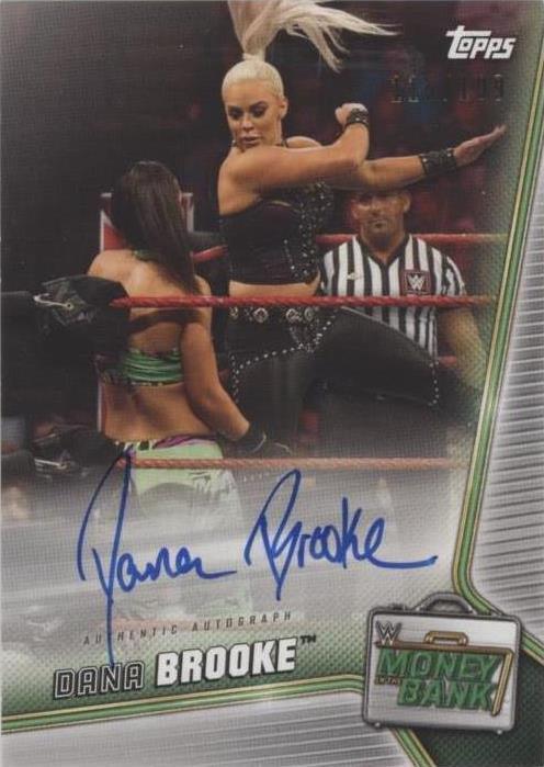 2019 Topps WWE Money in the Bank - Dana Brooke #A-BK