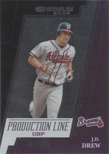 2005 Donruss - J.D. Drew #PL-4