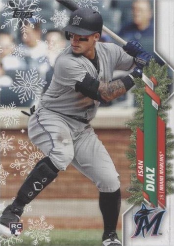 2020 Topps Holiday - Isan Diaz #HW84